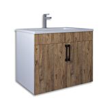 Teta Home Prag 65 cm Mdf Banyo Lavabolu Alt Dolap