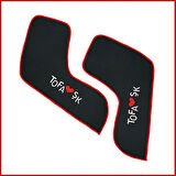 Tofaş Şahin Doğan Kartal Nakışlı Oto Halı Paspas | Tofaş Alçak Torpido Vites Konsol Koruma Seti