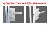 THOOR VEDGE ÇERÇEVELİ CAM KAPI KİLİDİ