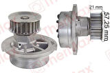 Thermax T01.162 Devirdaim Astra F-Vectra B-Corsa B-Tigra 94-00 Zafira A 1.6 16V X16XEL Pa541 T 1334046 1334066