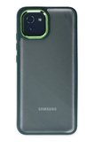 Newface Samsung Galaxy A03 Kılıf Dora Kapak - Haki Yeşil