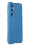Newface Samsung Galaxy S23 FE Kılıf Nano içi Kadife Silikon - Mavi