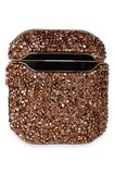 Newface Apple Airpods 2 (2.nesil) Mira Taşlı Kılıf - Rose Gold