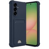 Newface Samsung Galaxy A56 Kılıf Kelvin Kartvizitli Silikon - Lacivert