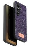 Onegif Samsung Galaxy A17 5G Bright Simli Kapak - Derin Mor