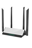 Smart (App Control) 300 Mbps Repeater+Access Point+Bridge Kablosuz Router 4 Antenli