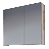 Teta Home Tokyo 80CM Mdf Banyo Üst Aynalı Dolap