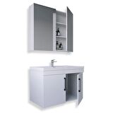 Teta Home Yalova 65 Cm Mdf Banyo Dolabı Seti