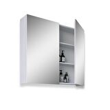 Teta Home Yalova 80 cm Mdf Banyo Aynalı Üst Dolap