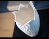 LOTUS 3D MODERN TARZ DEKORATİF PLASTİK VAZO