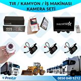 Tır Kamyon İş Makinası için Uzaktan İzlemeli 4 Kameralı 320 GB Harddisk Kamera Seti