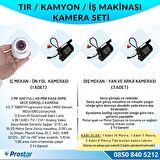 Tır Kamyon İş Makinası için Uzaktan İzlemeli 4 Kameralı 320 GB Harddisk Kamera Seti