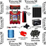 Titanium Night Shock 30K Elektirikli Çit Sistemi Set-2 30000 Volt