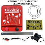 Tıtanium Shock 30KS Elektrikli Çit Sistemi Domuz Kovucu 30000 Volt