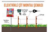 Titanium Night Shock 30K Elektirikli Çit Sistemi Set-3 30000 Volt