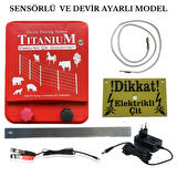 Titanium Night Shock 30K Elektirikli Çit Sistemi Set-5 Domuz Kovucu