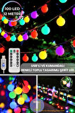 Technojet 100 Top Ledli Usbli Kumandalı 8 Modlu Led Işık Parti Süsleme Organizasyon