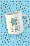Blupiki Koleksiyonu – Trust Me I'm a Dogtor Karikatür Kupa