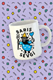 Blupiki Koleksiyonu Barış ve Sevgi Büyücüsü Eğlenceli Kupa