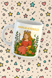 Kartura Koleksiyonu – Tarot İmparatoriçe Kartı Özel Tasarım Kupa Bardak