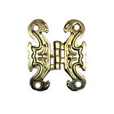 Dekoratif Sac Kelebek Menteşe - Küçük, Sarı, 100 Adet