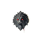 Antika Tarz Dekoratif Pirinç  Kapı Zili - 100x78 Mm, Oksit, Led Işıklı