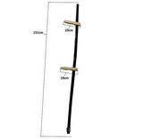 Tırpan Sapı Takımı - Metal Sap, Elcik, Bilezik Ve Alyan