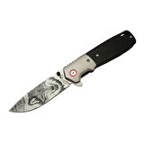 Chongming Cm124 Çakı Kurt 21 Cm Manuel, Kemerlikli
