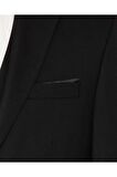 Süvari Yelekli Siyah Slim Fit Takım Elbise