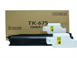 Kyocera Mita TK-675 Siyah Toner Muadil Chipli