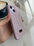 iPhone (14) uyumlu Lüks Taşlı Kılıf