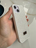 iPhone (15 Plus) uyumlu Lüks Taşlı Kılıf