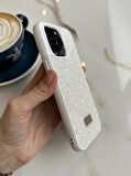iPhone (15 Pro) uyumlu Lüks Taşlı Kılıf