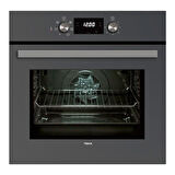 Teka Ankastre Set, HAK 625 ST Gri Ankastre Fırın, GBE 64002 KBC ST Gri Cam Ankastre Ocak, ATV 60 PRO ST Gri Davlumbaz