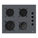 Teka Ankastre Set, HAK 625 ST Gri Ankastre Fırın, GBE 64002 KBC ST Gri Cam Ankastre Ocak, ATV 60 PRO ST Gri Davlumbaz