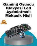 Mekanik Seti – LED Işıklandırma ve Ergonomik Mouse