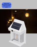 Güneş Enerjili Hareket Sensörlü Duvar Lambası