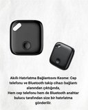 iOS Uyumlu Smart Tag | Uzun Pil Ömrü | Bul Uygulaması ile Entegre Akıllı Takip Cihazı