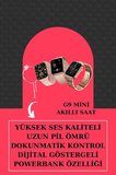 Aksesuar Hediyeli Akıllı Saat ve Dijital Göstergeli Powerbankli Bluetooth Kulaklık