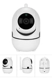 Baby Kamera Kablosuz 720P Beyaz 360 Derece Wifi Kamera Full HD 1080p