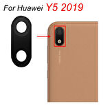 Huawei Uyumlu Y5 2019 Arka Kamera Camı Lens Yapışkanlı