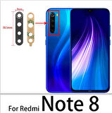 Xiaomi Redmi NOTE 8 Arka Kamera Camı Lens Yapışkanlı