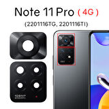Xiaomi Redmi NOTE 11 PRO  Arka Kamera Camı Lens Yapışkanlı