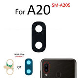 Samsung Galaxy A20 Arka Kamera Camı Lens Yapışkanlı
