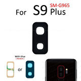 Samsung Galaxy S9 PLUS Arka Kamera Camı Lens Yapışkanlı