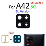 Samsung Galaxy A42 Arka Kamera Camı Lens Yapışkanlı