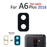 Samsung Galaxy A6 PLUS Arka Kamera Camı Lens Yapışkanlı