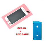 iPhone 6S Lcd Ekran dokunmatik (LW Marka TOZ BANTI) BEYAZ