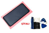 Tkgz Huawei Uyumlu Y7 2019 Lcd Ekran Dokunmatik SİYAH (ÇITALI TAMİR SETİ)