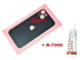iPhone 13 Arka Pil Batarya Kapağı (CAM+B-7000) SİYAH